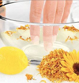 Nail soak for healthy beautiful nails @herbs